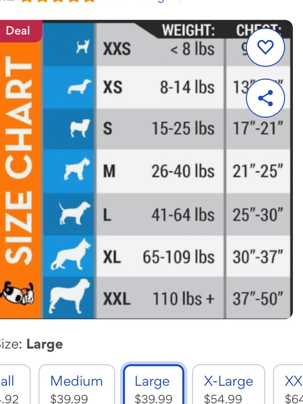 Large Thundershirt - Picture 6 of 6